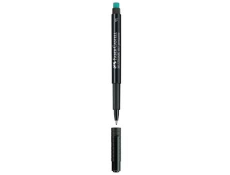 Marcador FABER-CASTELL Fino (Negro - 0.7 mm)