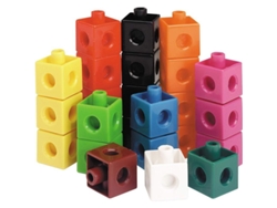Cubos De Ensamblaje A Presión (juego De 110) Contadores Cúbicos, Materiales Didácticos De Matemáticas, Ayudas Para El Profesor