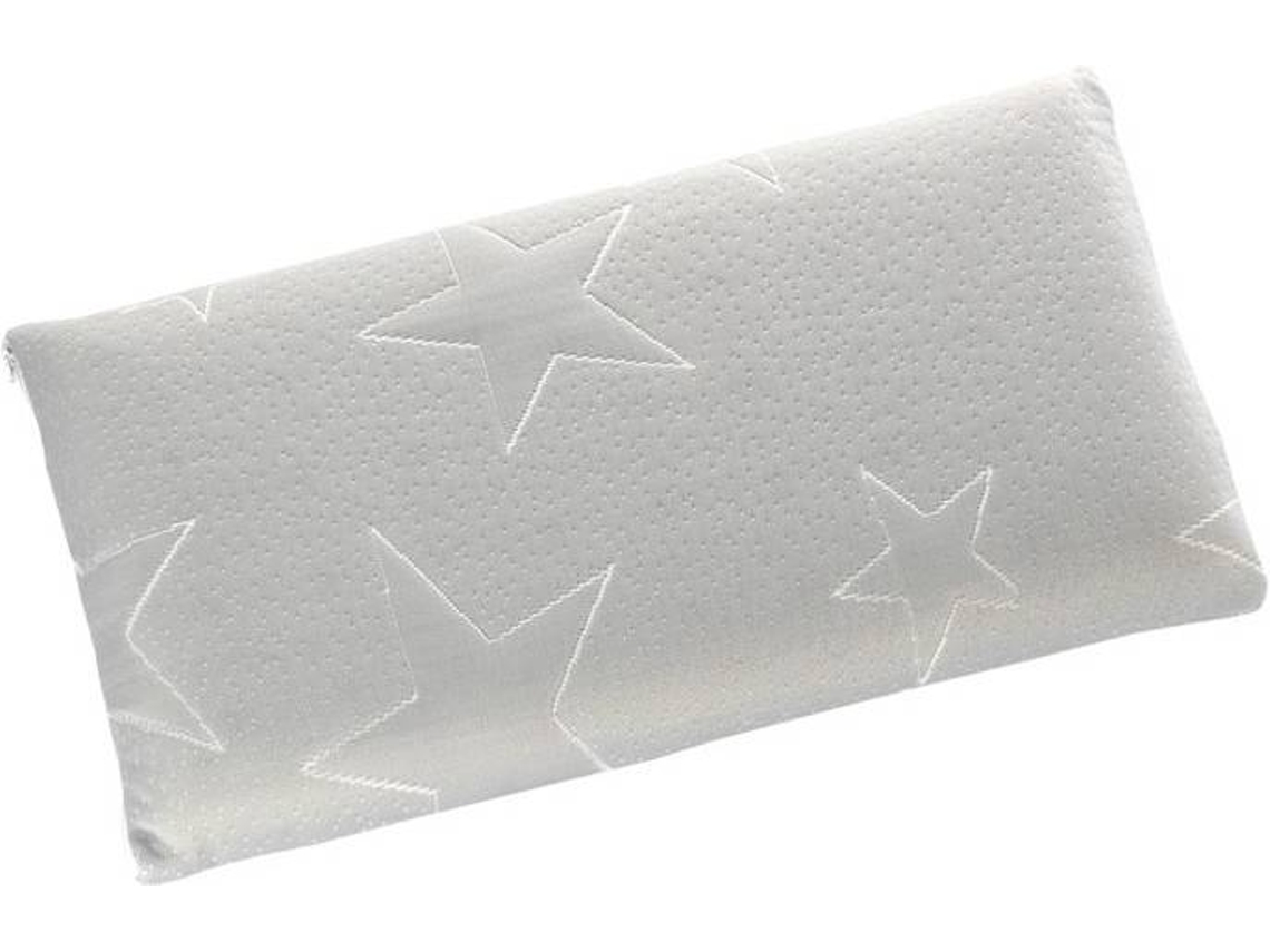 Almohada de Cuna Viscoelástica para Bebé 49x27x6,5 Estrella TODOCAMA