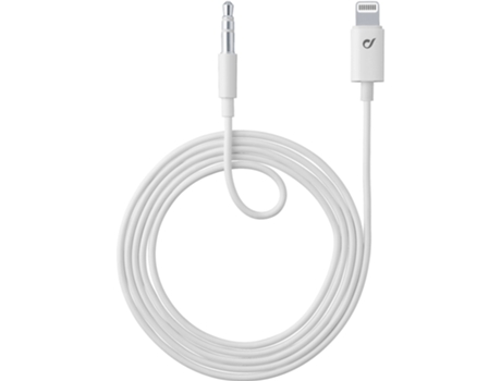 Cable Auxmusicmfiw Lightning CELLULARLINE Blanco