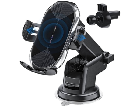 Cargador Sem Ventosa Ventilação Carro Giratório Universal Móvel para iPhone 12 Pro/12 YIZHOOD Negro