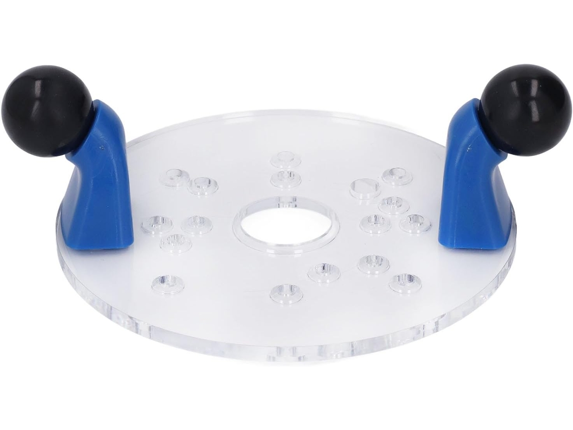 Fresadora, Orificios Fresadoras Base Universal Transparente