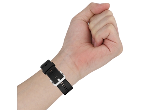 Pulsera de Reloj INF de Silicona para Reloj Huawei Fit (TIA-B09/TIA-B19) Negro Huawei Watch Fit (TIA-B09/TIA-B19)/Huawei Watch Fit New/Huawei Watch...