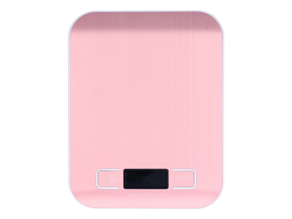 Báscula de cocina digital de acero inoxidable con función de apagado automático para el hogar.