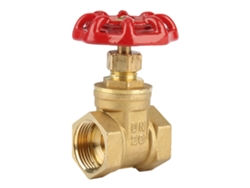 Válvula De Compuerta De Latón Dn20 Bspp G3/4 Para Agua, Aceite Y Gas, 232 Psi.