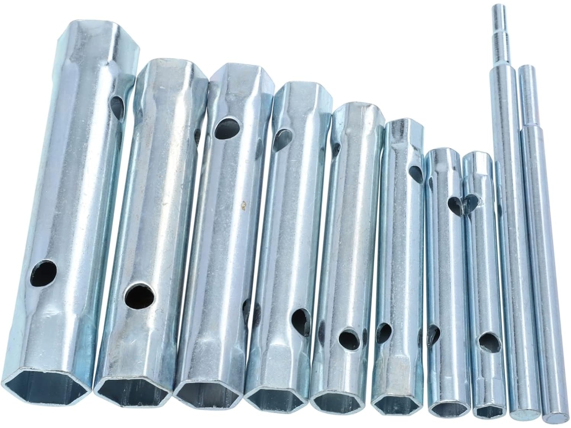Juego De 10 Llaves Para Bujías Llave Tubo Hecha Amosfun