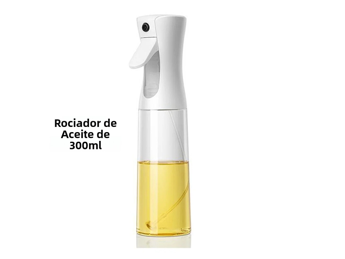 Garrafa de Vidro Esmaltado Preto e Branco de 300ml para Óleo de Cozinha Também Pode Ser Usada como Regador. MDUG (branco)