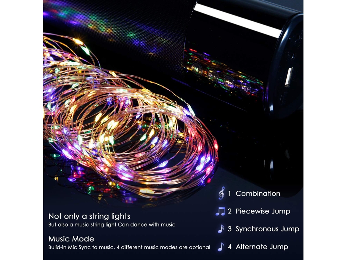 Luces LED impermeables de 20 m