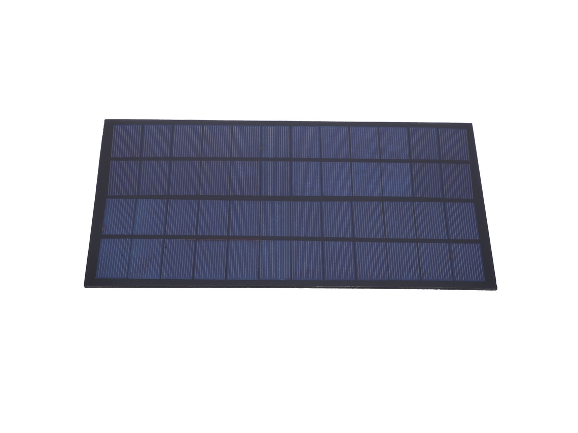 Painel Solar Epoxi 12v 7w De Alta Taxa De Conversão Para Lâmpadas De Jardim, Lanternas E Brinquedos