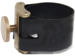 Abrazadera para saxofón alto, duradera, antideslizante, accesorio de metal, 2,8 x 2,7 x 2,6 cm para boquilla.
