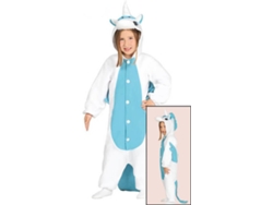 Disfraz de Niño DISFRAZZES Pijama De Unicornio Azul (Talla: 3 a 4 años)
