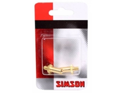 Gradient nipples French / dunlop gold 2 pieces SIMSON