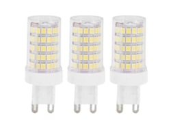 3 Bombillas Led G9 2835 De 10 W Y 1000 Lúmenes Con Ángulo 360°, Cerámica Para Interiores, Hogar Coci