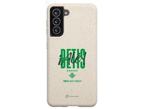 Funda Móvil Oficial Real Betis Fc Compostable Base para Samsung Galaxy S21 PHONECASES3D