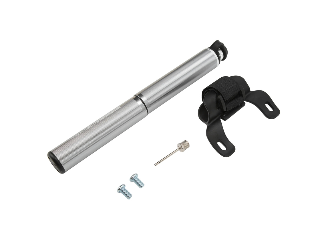 Bomba De Aire Portátil Enlee Mini De 160 Psi Con Pantalla Telescópica Para Bicicleta, Compatible Con Válvulas Presta Y Americanas, Fabricada En Titanio.