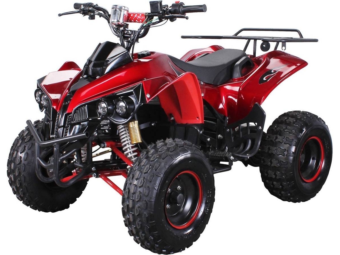 Quad Eléctrico Infantil S-10, Quad De Bolsillo Con 1000 Vatios, Suspensión, Frenos De Disco/tambor, Hasta 20 Km/h