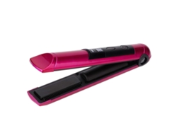 Plancha de cabello mini, con pantalla, inalámbrica y calentamiento rápido