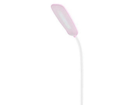 Lámpara de escritorio LED plegable, regulable, regulable, lámpara de lente USB DC5V, lámpara de medidor de 6000K, luz nocturna, luz portátil (rosa)...