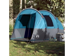 Tienda de campaña tipo túnel para 4 personas, impermeable, azul, Wsd151473, Lovely Home
