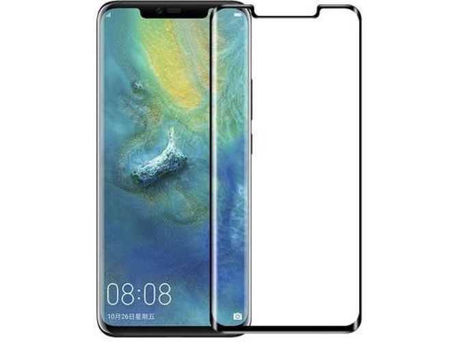 Protector de Cristal Templado Huawei Mate 20 Pro 5D Negro