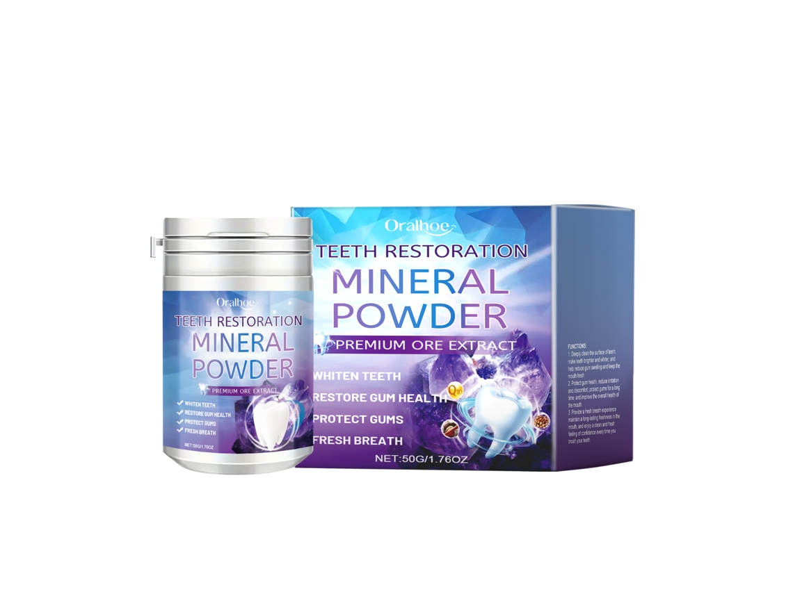 Polvo blanqueador dental morado Worten