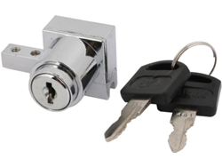 Cilindro De Puerta Simple, Cerradura De Seguridad De Superficie Con 2 Llaves