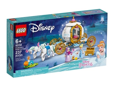 LEGO: La Carruaje Real de la Cenicienta (Edad Mínima: ‍6 - 237 Piezas)