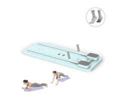 Aparato de Pilates Reformer 4 en 1, juego de 3 piezas con temporizador, ejercitador multifuncional para abdominales Zkaka