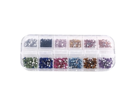 Pluma de pintura de diamantes: herramienta de pintura de diamantes, caja de almacenamiento, diamantes de imitación que brillan en los accesorios de...