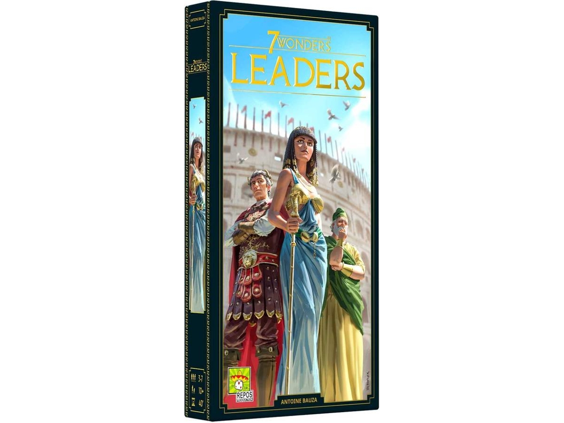 Juego de Mesa REPOS 6 Wonders 2nd Edition - Leaders Expansion (Edad Mínima: 10 años - Inglés)