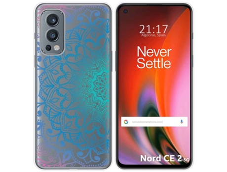Carcasa OnePlus Nord 2 5G TUMUNDOSMARTPHONE Dibujos Transparente Multicolor