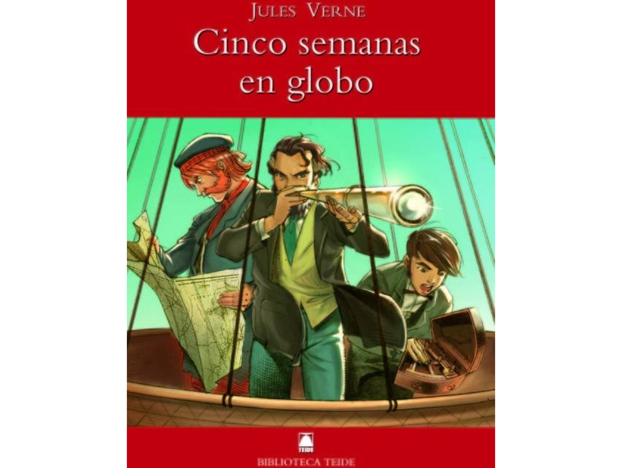 Libro Biblioteca Teide 002 - Cinco Semanas En Globo -J. Verne-