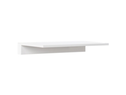 Lámpara de pared de metal blanco Beliani Ferreira