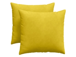 Cojines para sofá, 2 unidades, cojín grande para sofá, amarillo, 45x45cm HARLANV1