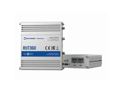 Router TELTONIKA RUT360 (Acero - Ethernet LAN - Wi-Fi 4)