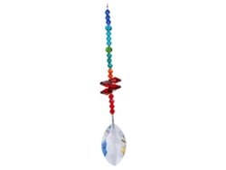 Lámpara de araña de cristal, Prisma de ventana, Creador de arcoíris, Balcón D