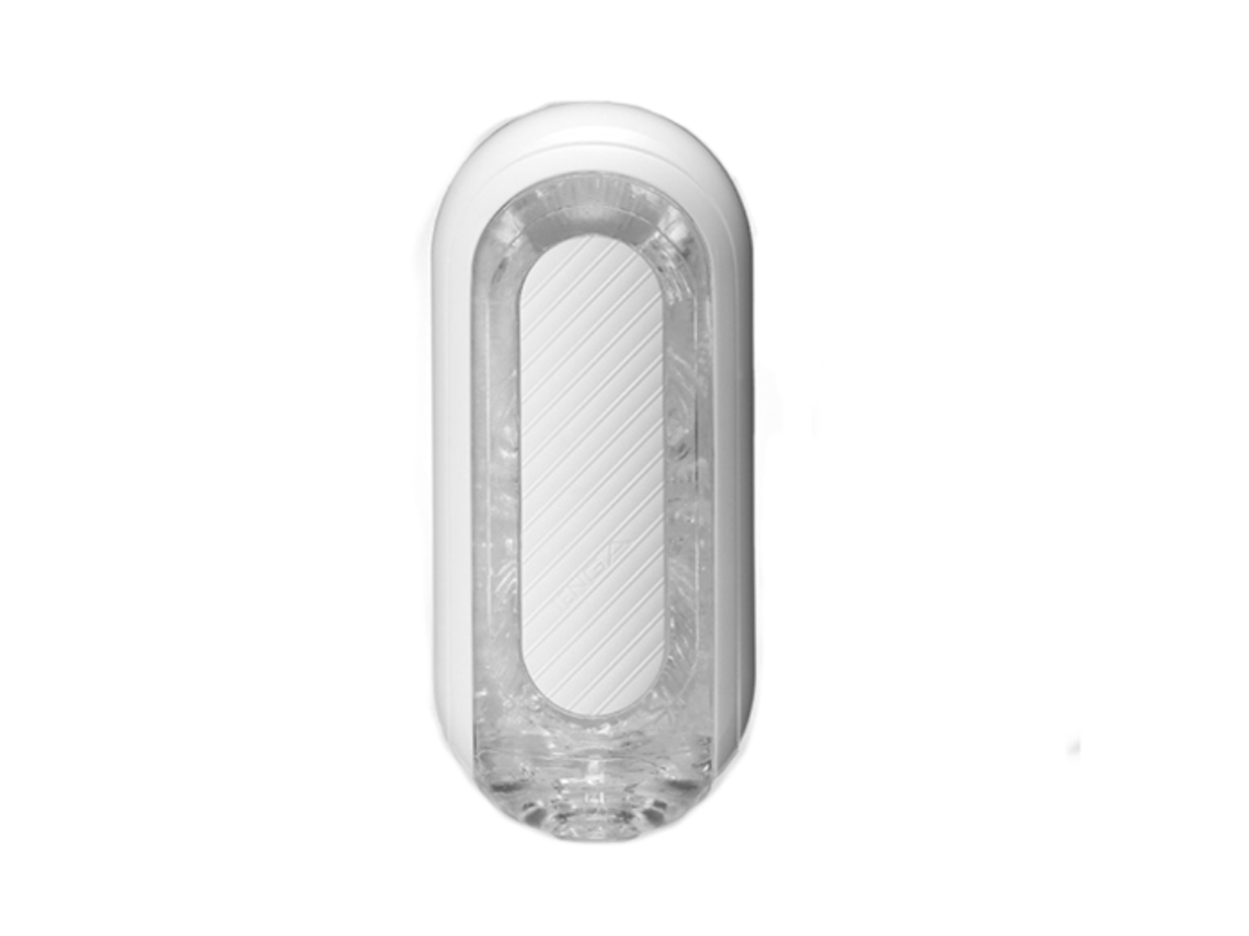 Masturbador Masculino, Sin Vibraciones, Estándar (profundidad De Inserción: 16 Cm, Ancho: 5 Cm), Blanco