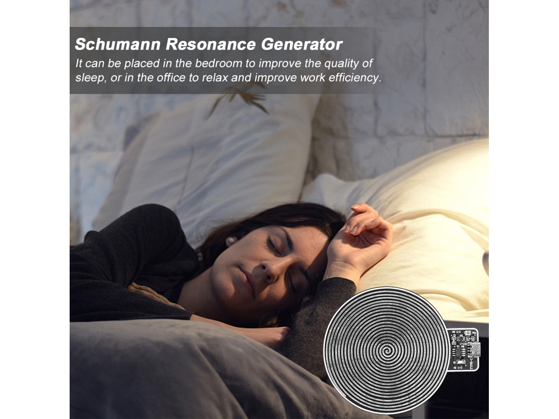 Generador De Ondas Schumann De 7,8 Hz Con Resonancia De Frecuencia Ultrabaja Usb Para Relajación Y Sueño.