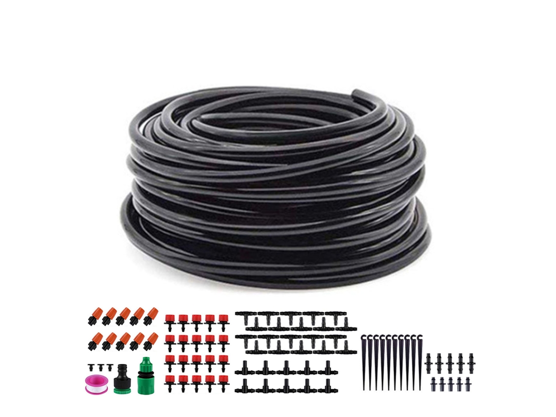 Sistema De Riego Por Goteo Automático Para Jardín, Kit De Microaspersores, 30 M, Ajustable, Resistente Al Envejecimiento.