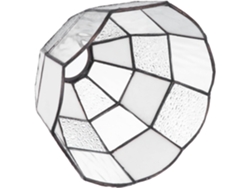 Lámpara de araña decorativa blanca para uso en interiores: accesorio de iluminación sencillo y fácil de instalar.