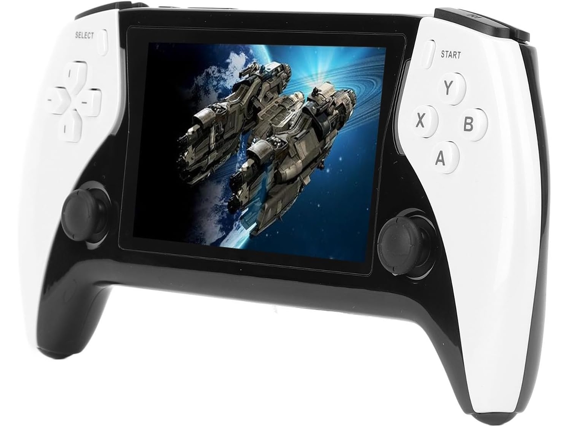 Consola De Juegos Retro Portátil Con Pantalla Ips De 4,3 Pulgadas, Compatible Con 11 Emuladores, Dos