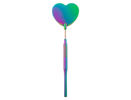 Herramienta De Maquillaje De Espejo De Pestañas - Forma De Corazón - Herramienta De Maquillaje De Espejo De Pestañas De Color - Para 1 JEIIBRZUI