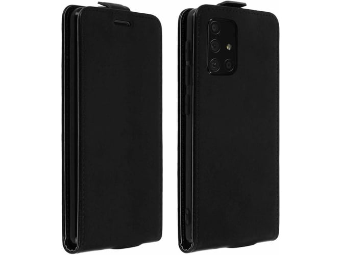 Funda Samsung Galaxy A71 AVIZAR Vertical Negro