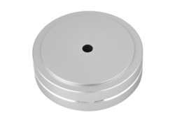Soportes De Aleación De Aluminio Para Amplificadores De Audio Con Aislamiento Antivibración Para Altavoces Hi-fi (plateado)