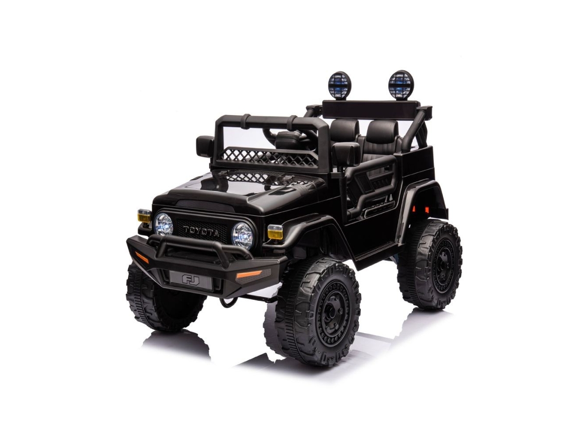 Coche Eléctrico Toyota Fj Cruiser 4x4 Con Licencia Oficial De Chipolino - Black
