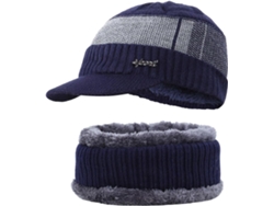 Conjunto De Gorro Térmico Cortavientos Y Polaina Para Actividades Al Aire Libre, Correr, Caminar,