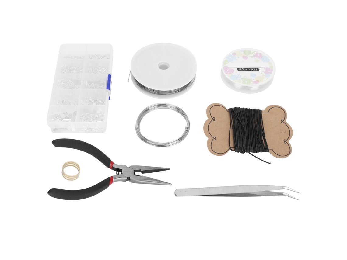 Kit De Herramientas Y Materiales Para La Fabricación De Joyas Caseras Con Accesorios Y Suministros Para Reparación.