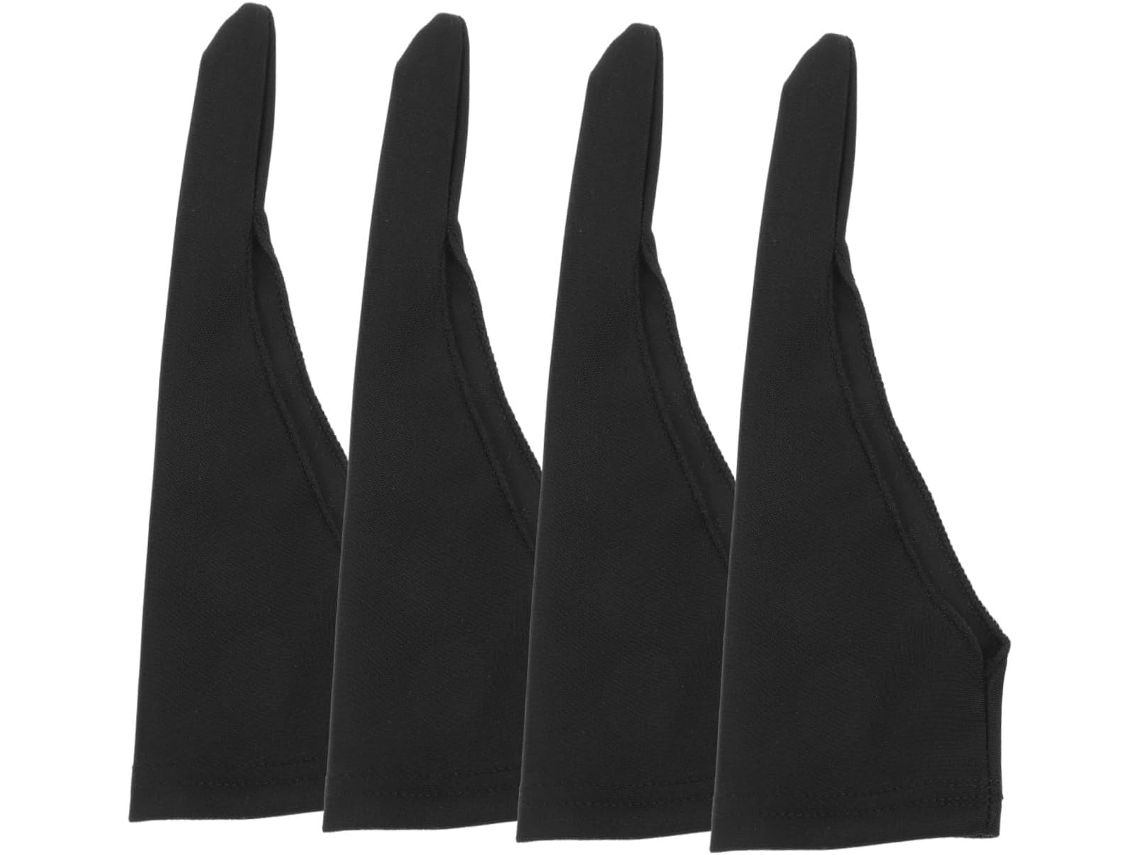 Protectores Guantes Dedos Tope Pulgar, Guantes Anti Sudor