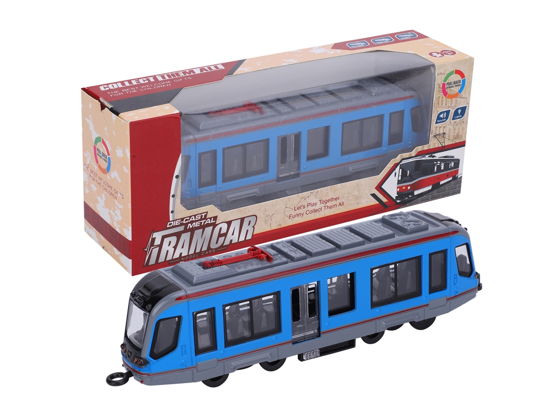 Mali brinquedo de Carro de Liga 1:90 com Luz e Som Carro de Recuo Simulação para Crianças Azul