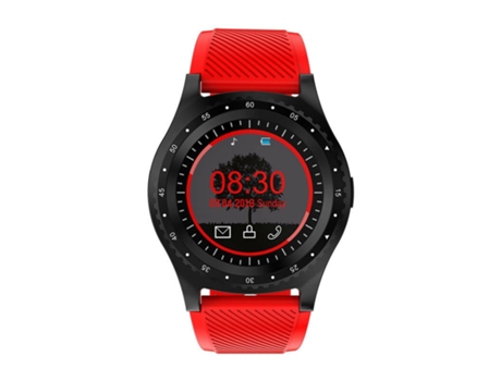 Smartwatch Multifuncional L9 Información Recordatorio Soporte Tarjeta Sim TF Rojo